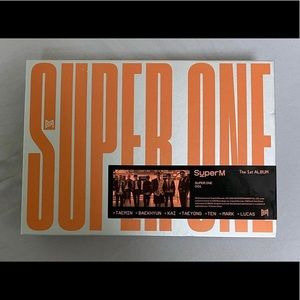 K-Pop Superm Super One Orange Version Album